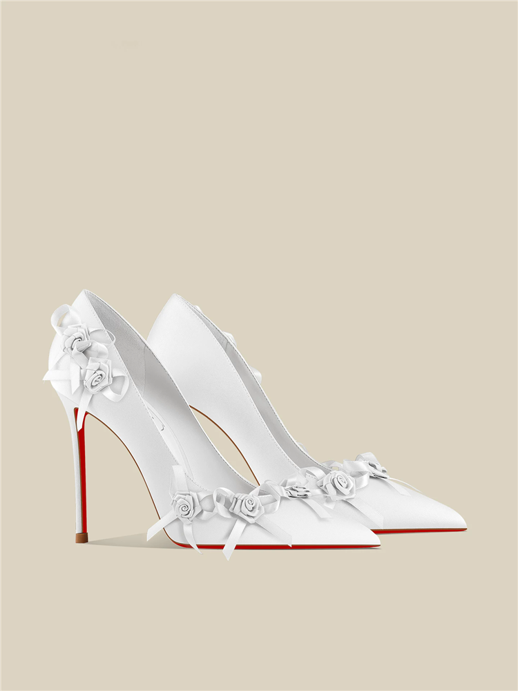 Women'S Shoes Red Bottoms - Wiosenne nowe szpilki z ostrym czubkiem,