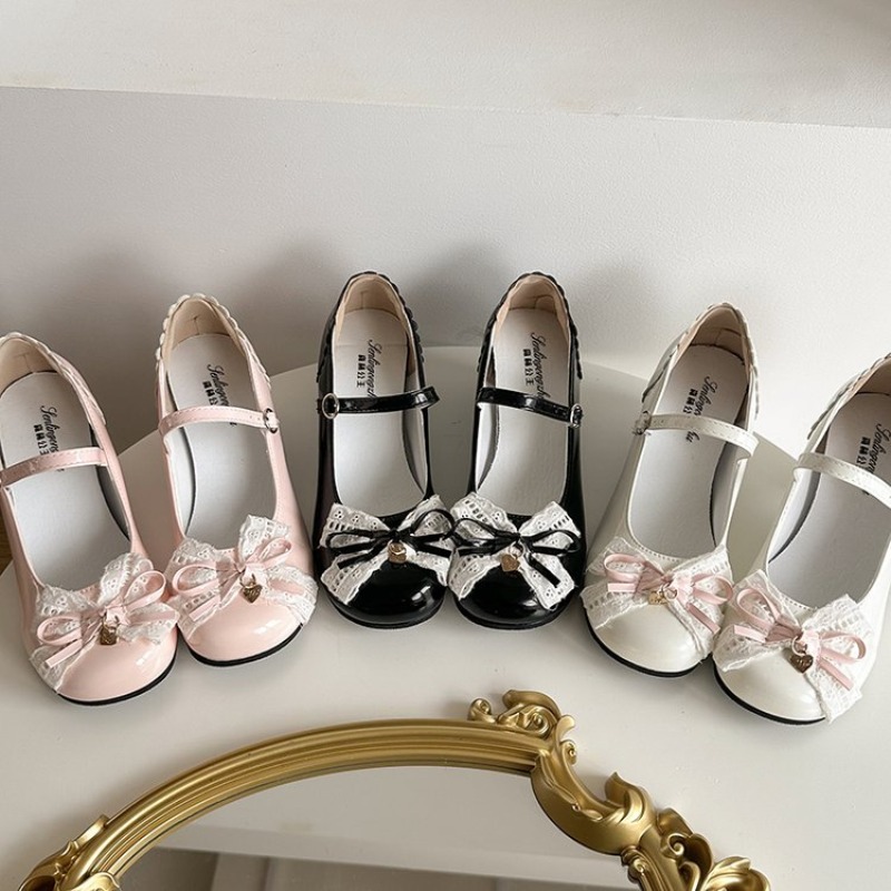 Patent Leather Pump - Słodkie Lolita Buty Mary Jane z