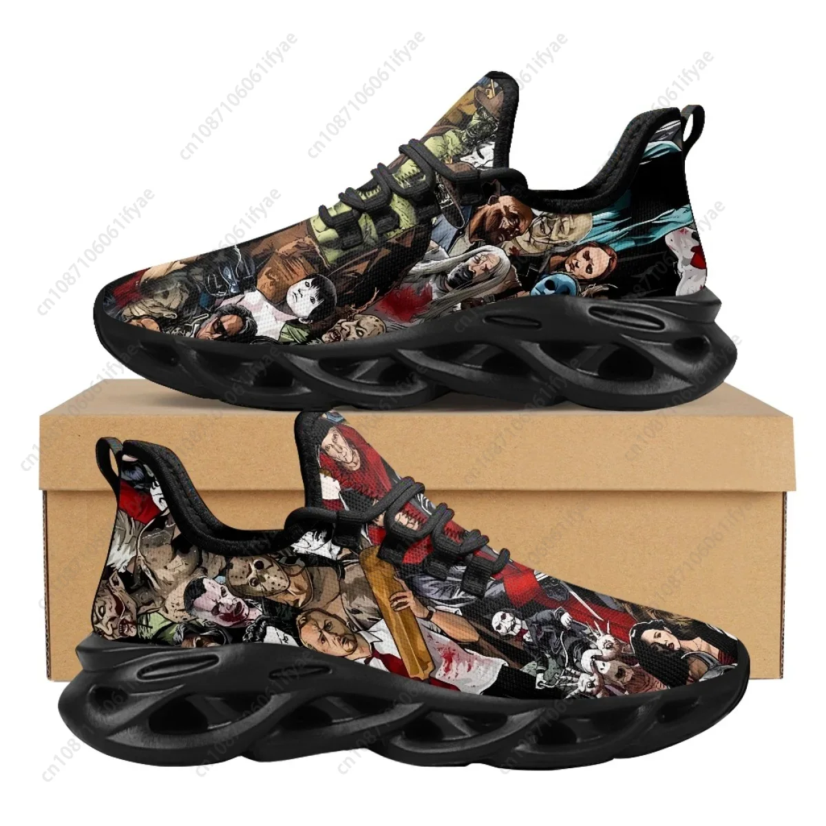 Women Shoes Myer - Buty sportowe z motywami horrorów dla