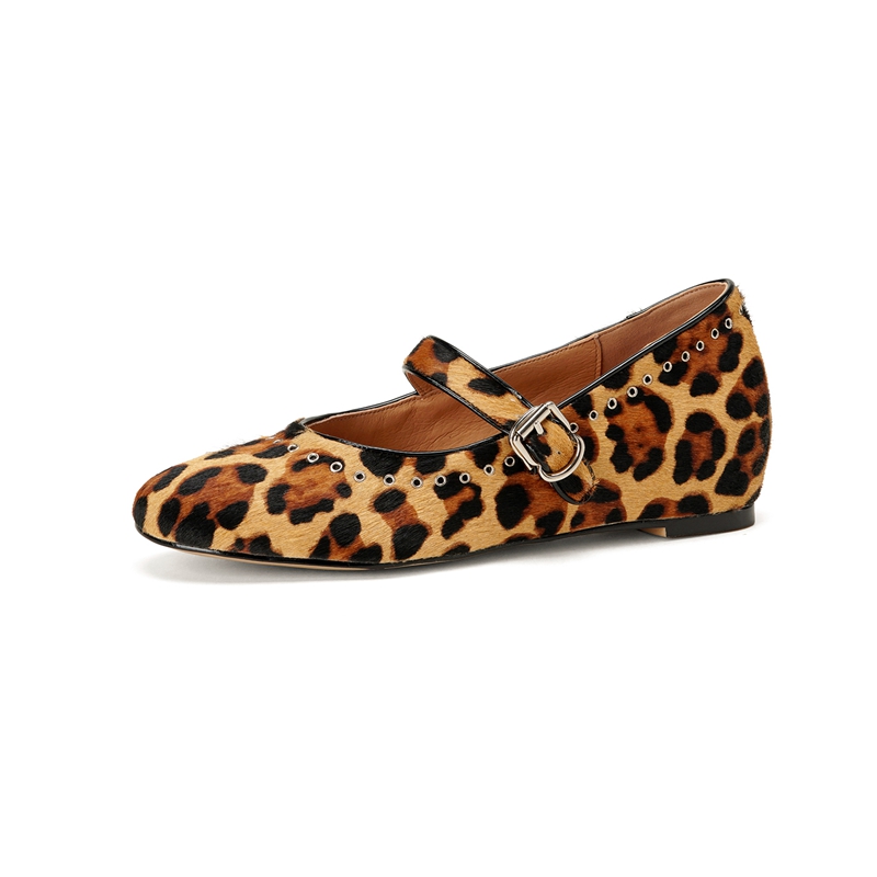 Women Shoes Mk - Gorąca Wyprzedaż Leopardzie Wzory Końskie Włosie