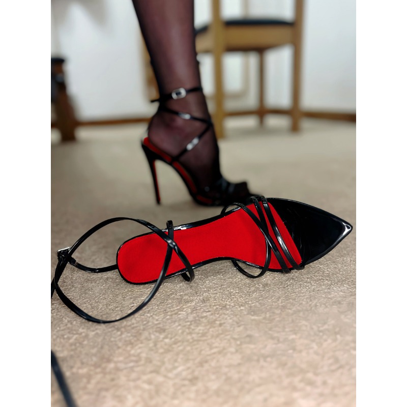Women'S Shoes Red Bottoms - Nowe letnie sandały z odkrytymi palcami