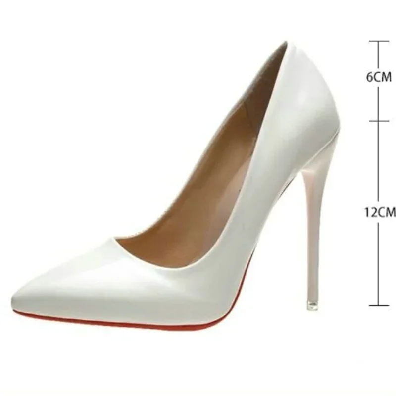 Women'S Shoes Red Bottoms - Buty damskie Czerwone Wysokie obcasy Seksowne