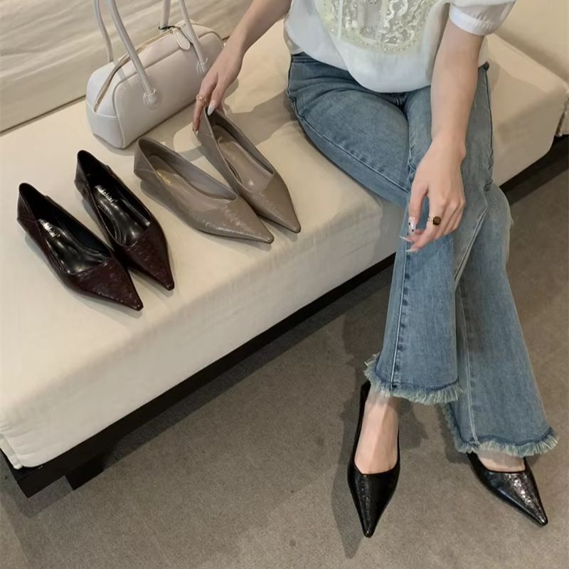 Women Shoes Sandals - Damskie letnie buty z ostrym noskiem,