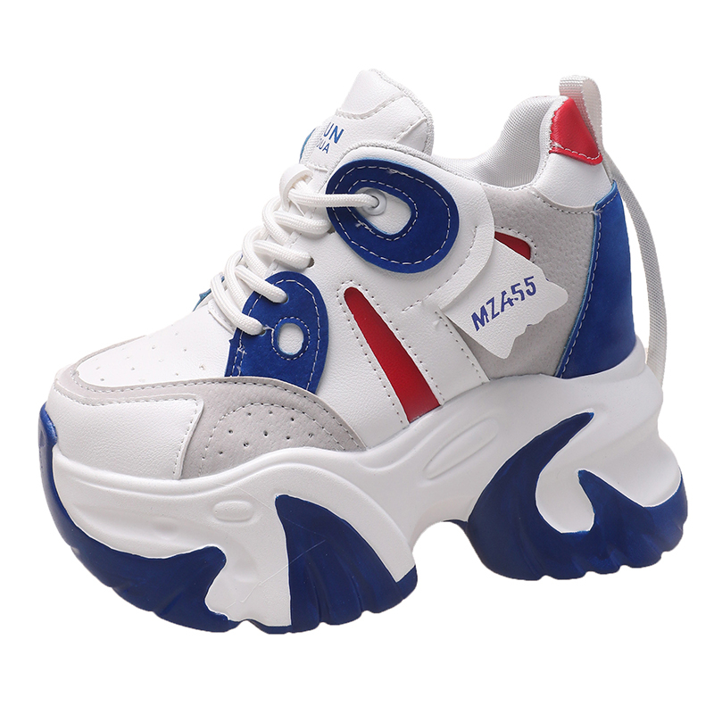 Wedge Heeled Sneaker - Damskie trampki do chodzenia nowe jesienne