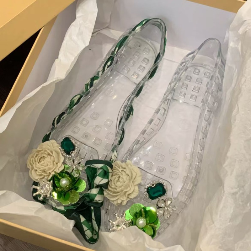 Women Shoes Sandals - Nowe kwadratowe sandały z odkrytymi palcami