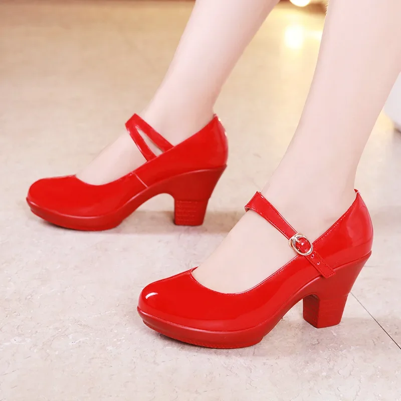 Women'S Shoes Red Bottoms - Małe rozmiary 32-43, średni obcas typu