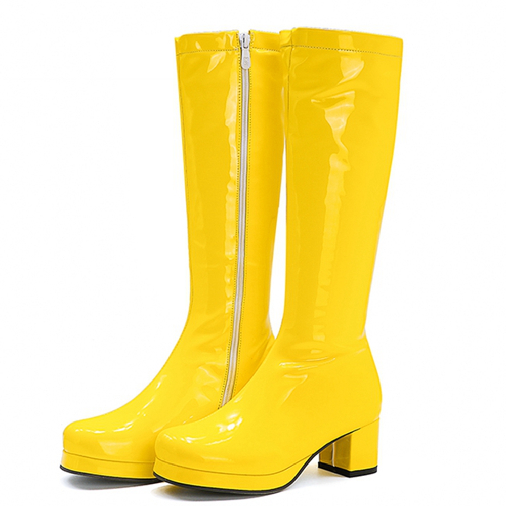High Knee Heel Boots - REAVE CAT Jesienne słodkie buty do