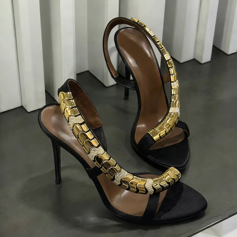 Luksusowe sandały gladiatorki  – Rhinestone Sandal Women recenzja i cena