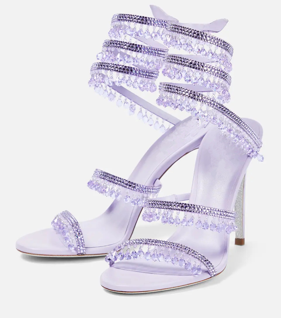 Seksowne zielone sandały na sz – Rhinestone Sandal Women recenzja i cena