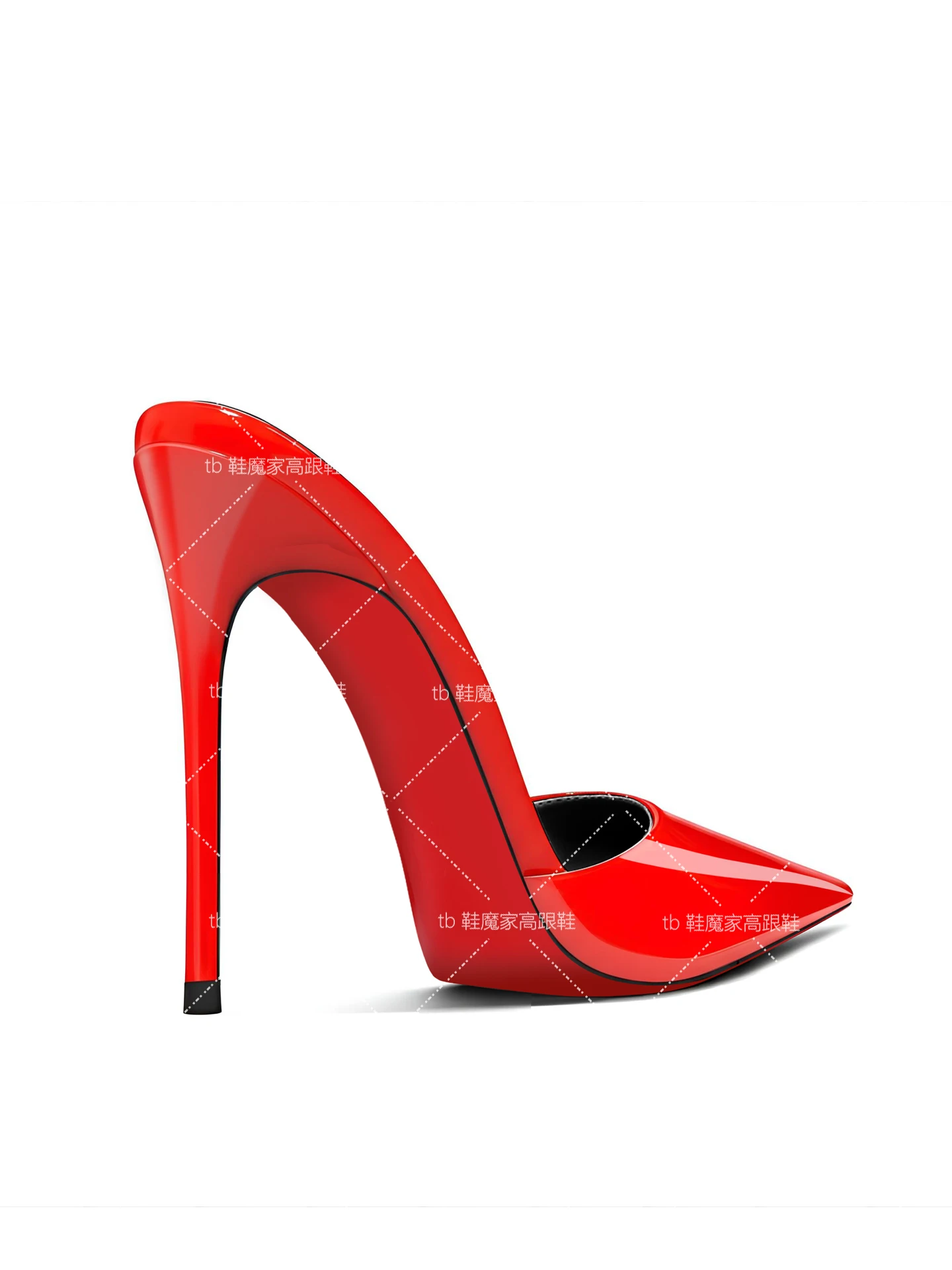 Nowe czarne sandały damskie z  – Patent Leather Pump recenzja i cena
