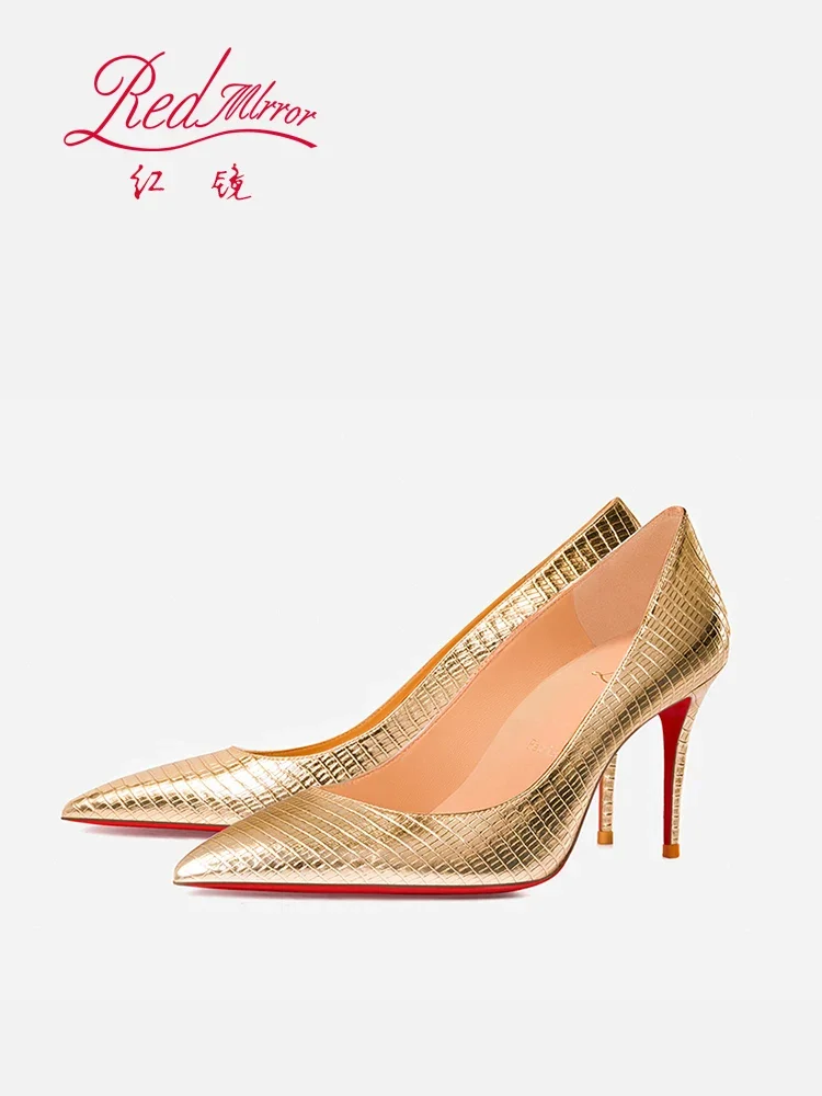 Wiosna/lato czerwony dół jaszc – Women'S Shoes Red Bottoms recenzja i cena