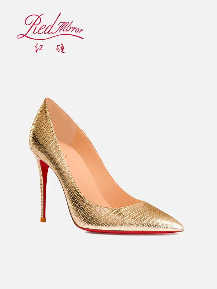 Wiosna/lato czerwony dół jaszc – Women'S Shoes Red Bottoms recenzja i cena
