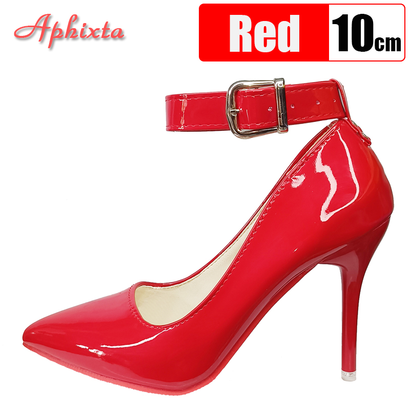 Aphixta 10cm/12cm Metalowa kla – Patent Leather Pump recenzja i cena