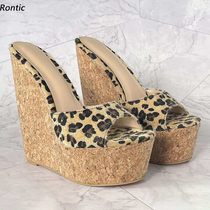 Ręcznie Robione Damskie Klapki – Cork Wedge Sandal recenzja i cena