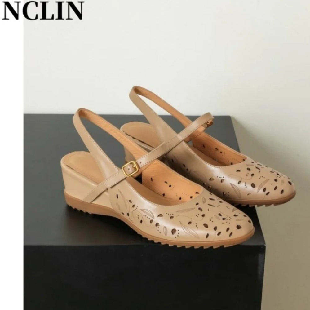 Sandały damskie na koturnie z  – Cork Wedge Sandal recenzja i cena