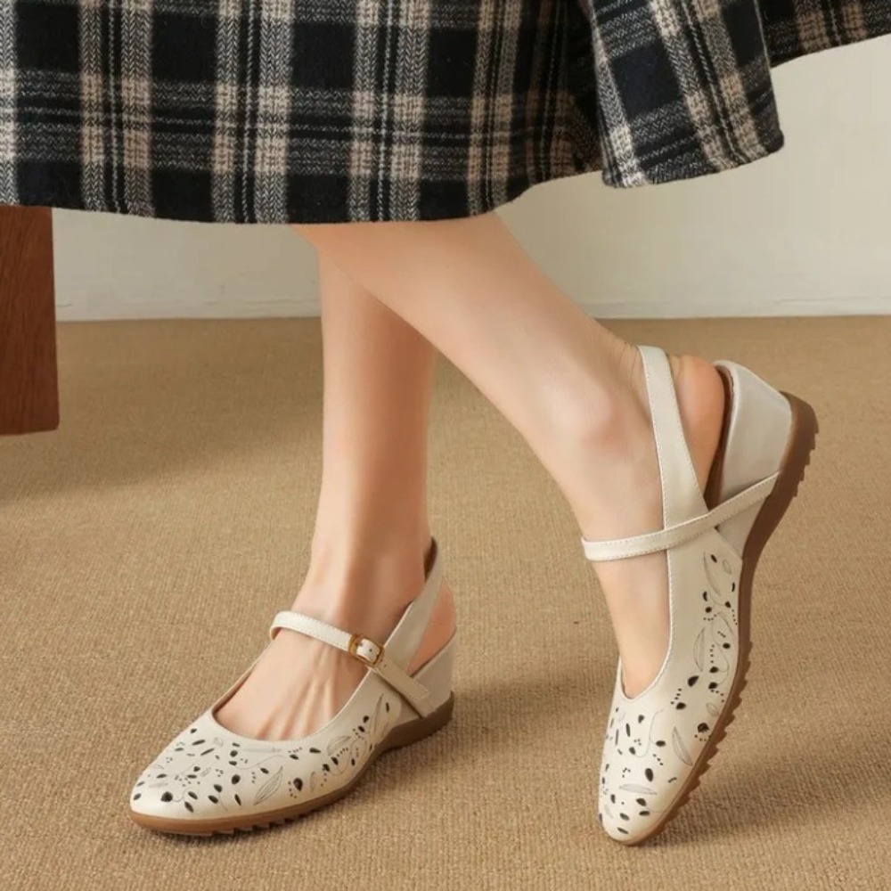 Sandały damskie na koturnie z  – Cork Wedge Sandal recenzja i cena