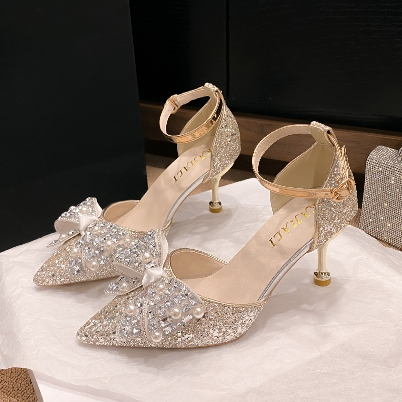 Wykwintne damskie sandały na w – Rhinestone Sandal Women recenzja i cena