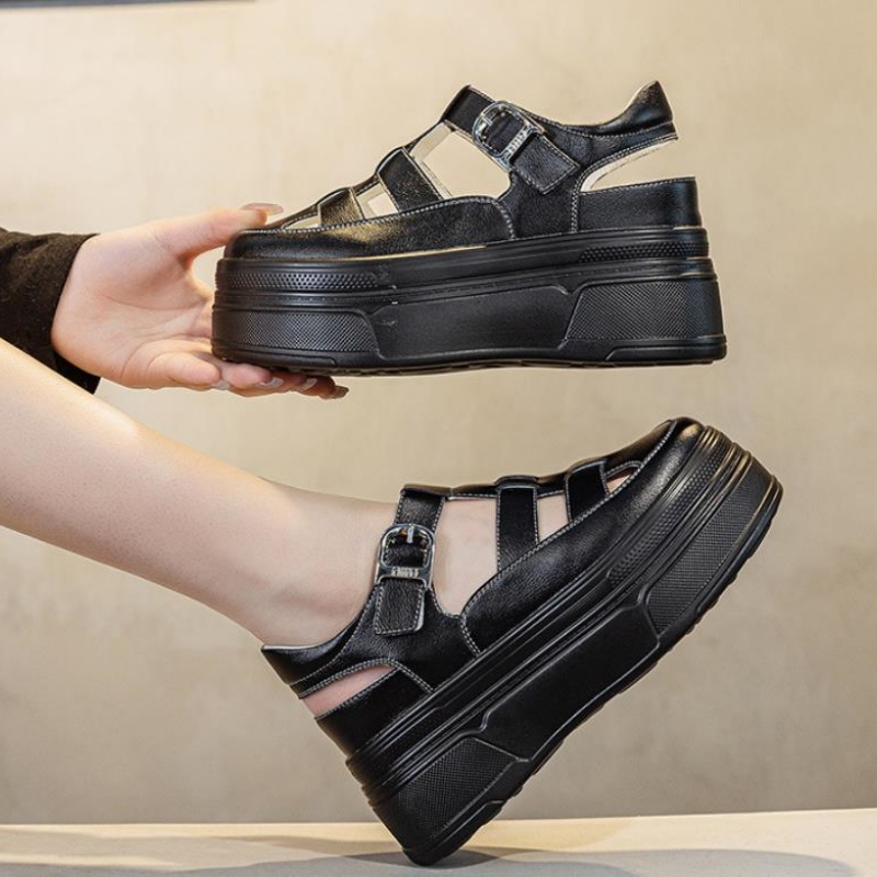 8,5 cm ażurowe, skórzane, dams – Wedge Heeled Sneaker recenzja i cena