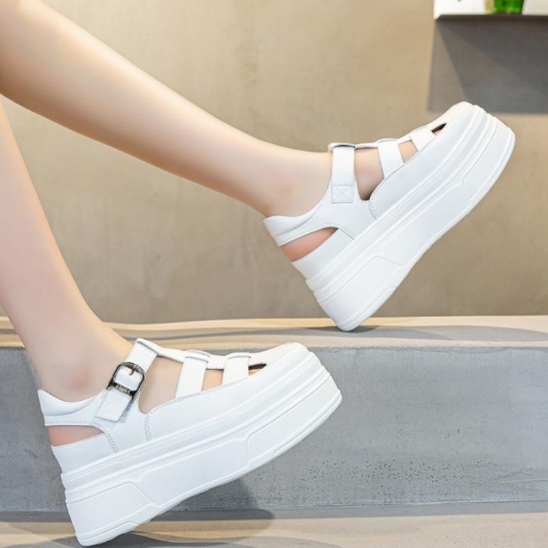 8,5 cm ażurowe, skórzane, dams – Wedge Heeled Sneaker recenzja i cena