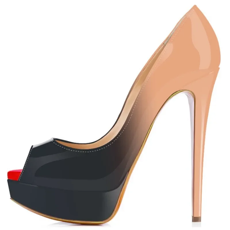 Szpilki damskie, seksowne czół – Patent Leather Pump recenzja i cena