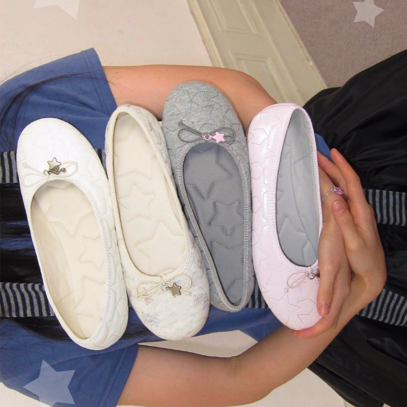 Baletki z kokardkami - Nowy st – Women'S Shoes For Flat Feet recenzja i cena