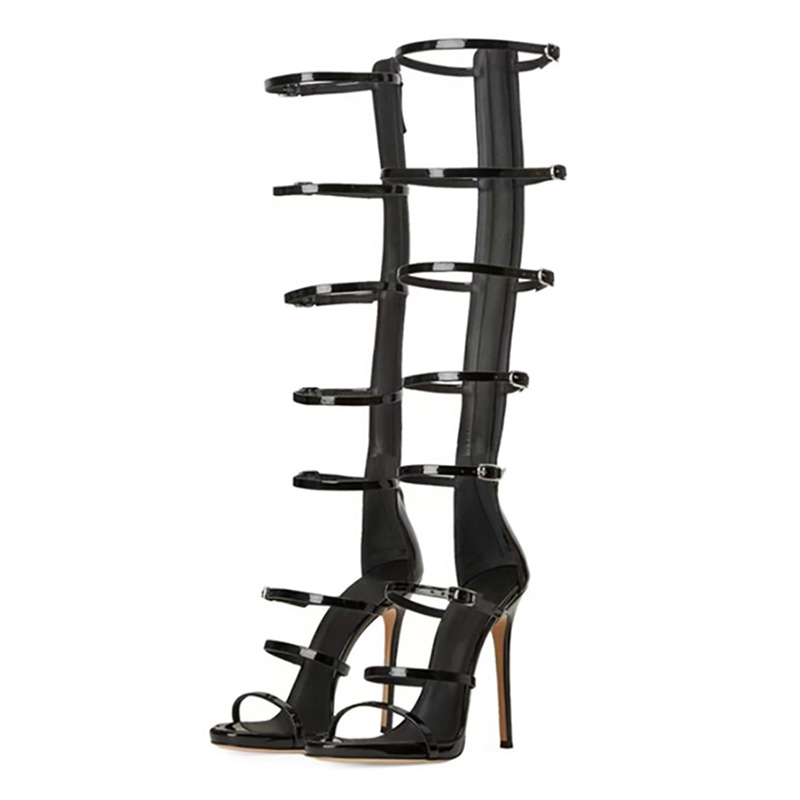 Letnie damskie botki, nowe, se – High Knee Heel Boots recenzja i cena