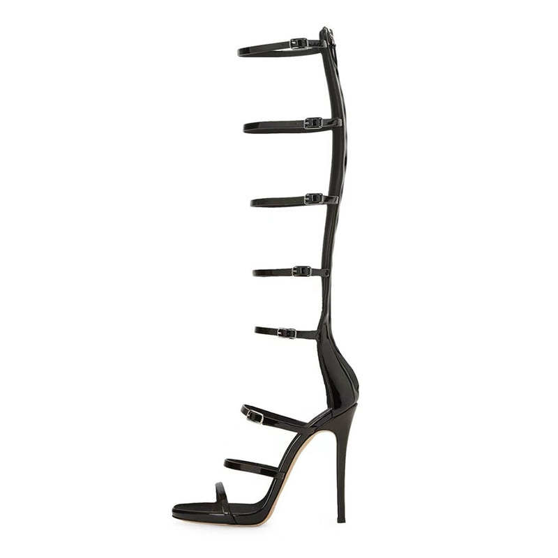 Letnie damskie botki, nowe, se – High Knee Heel Boots recenzja i cena