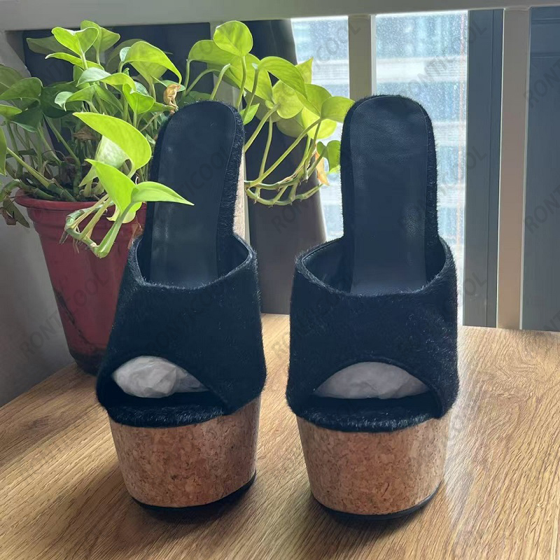 Ronticool Ręcznie Robione Dams – Cork Wedge Sandal recenzja i cena