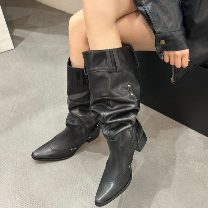 Damskie botki na wiosnę i lato – High Knee Heel Boots recenzja i cena