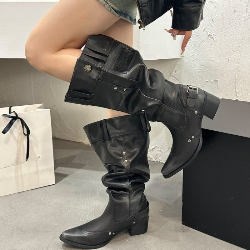 Damskie botki na wiosnę i lato – High Knee Heel Boots recenzja i cena