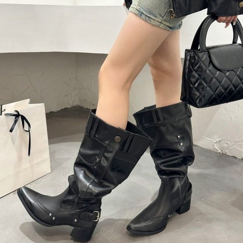 Damskie botki na wiosnę i lato – High Knee Heel Boots recenzja i cena