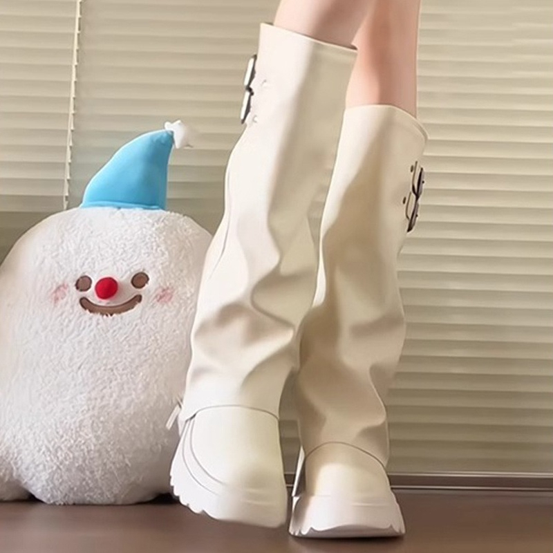 Botki damskie do kolan w stylu – High Knee Heel Boots recenzja i cena