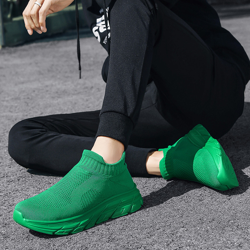 Modne zielone męskie skarpety  – Women Shoes Qc recenzja i cena