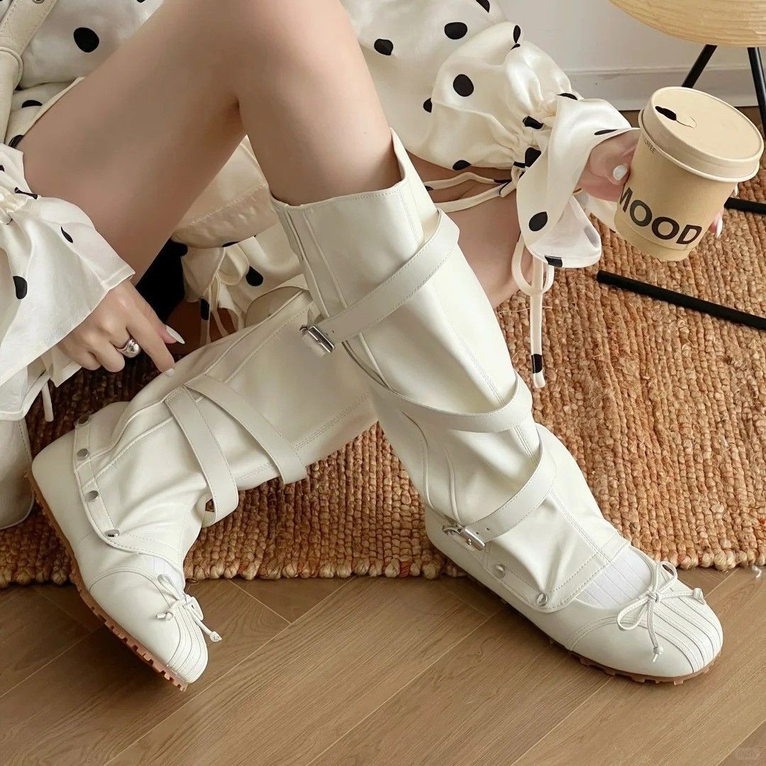Nowe odpinane buty baletowe da – High Knee Heel Boots recenzja i cena