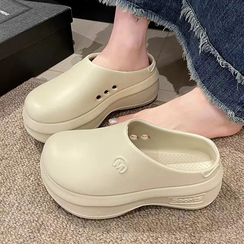 Damskie masywne sandały na pla – Cork Wedge Sandal recenzja i cena