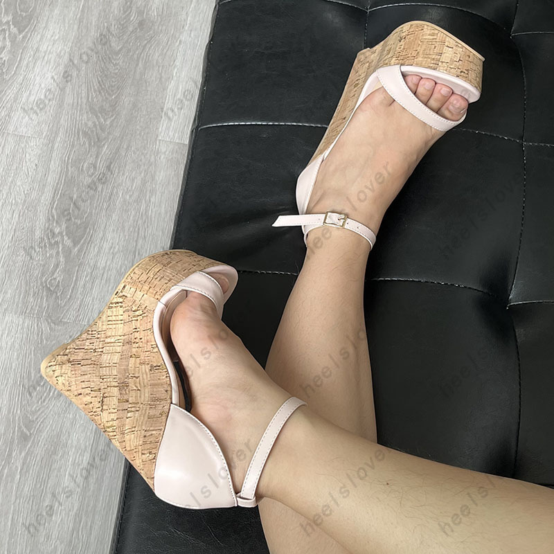 Ahhlsion Ręcznie Robione Damsk – Cork Wedge Sandal recenzja i cena
