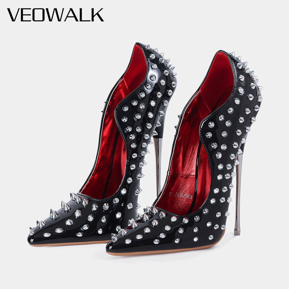 Nowe, seksowne szpilki metalow – Patent Leather Pump recenzja i cena