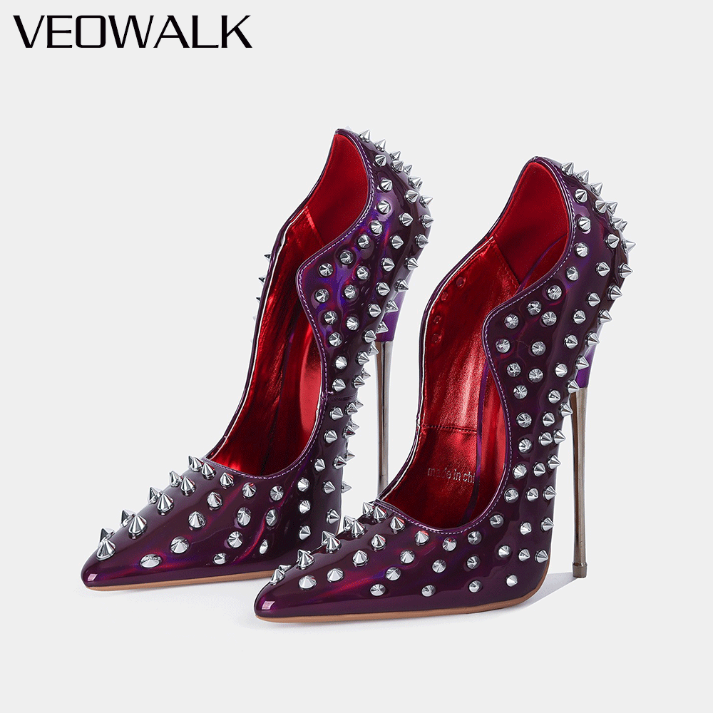 Nowe, seksowne szpilki metalow – Patent Leather Pump recenzja i cena